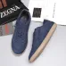 Zegna Men’s Suede Casual Sneakers, Signature Tone‑on‑Tone Stitching #B67546