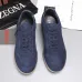 Zegna Men’s Suede Casual Sneakers, Signature Tone‑on‑Tone Stitching #B67546