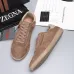 Zegna Men’s Suede Casual Sneakers, Signature Tone‑on‑Tone Stitching #B67547