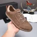Zegna Men’s Suede Casual Sneakers, Signature Tone‑on‑Tone Stitching #B67547