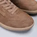 Zegna Men’s Suede Casual Sneakers, Signature Tone‑on‑Tone Stitching #B67547