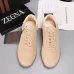 Zegna Men’s Suede Casual Sneakers, Signature Tone‑on‑Tone Stitching #B67548