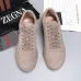 Zegna Men’s Suede Casual Sneakers, Signature Tone‑on‑Tone Stitching #B67549