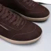 Zegna Men’s Suede Casual Sneakers, Signature Tone‑on‑Tone Stitching #B67550