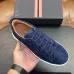 Zegna Men’s Triple Stitch Low‑Top Sneakers, Leather &amp; Suede Upper #B67564