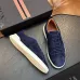Zegna Men’s Triple Stitch Low‑Top Sneakers, Leather &amp; Suede Upper #B67564
