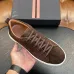 Zegna Men’s Triple Stitch Low‑Top Sneakers, Leather &amp; Suede Upper #B67565