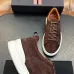 Zegna Men’s Triple Stitch Low‑Top Sneakers, Leather &amp; Suede Upper #B67565