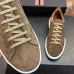 Zegna Men’s Triple Stitch Low‑Top Sneakers, Leather &amp; Suede Upper #B67567