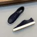 Prada Men's Nappa Leather Casual Sneakers, Western Decorative Stitching, Sheepskin Lining, Soft Rubber Outsole, Multiple Colors Available #B67498