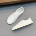 Prada Men's Nappa Leather Casual Sneakers, Western Decorative Stitching, Sheepskin Lining, Soft Rubber Outsole, Multiple Colors Available #B67499