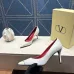 Valentino V‑Logo Pointed‑Toe Patent Leather Pumps 8cm Heel #B68450