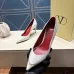 Valentino V‑Logo Pointed‑Toe Patent Leather Pumps 8cm Heel #B68450