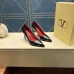Valentino V‑Logo Pointed‑Toe Patent Leather Pumps 8cm Heel #B68451