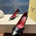 Valentino V‑Logo Pointed‑Toe Patent Leather Pumps 8cm Heel #B68454