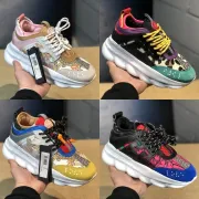 2024 Luxury Chain Reaction Men Women Casual shoes Top quality Black White Mesh Rubber Leather Flat Shoes Designer Sneakers Boots 36-45 #9130730 2024 Luxury Chain Reaction Men Women Casual shoes Top quality Black White Mesh Rubber Leather Flat Shoes Designer Sneakers Boots 36-45 #9130730