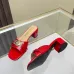 Versace shoes for Women's Versace Slippers heel height:3.5cm #A64781
