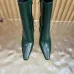 YSL Cassandre Side‑Zip Square‑Toe Ankle Boots 10.5cm Heel #B68440