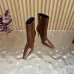 YSL Cassandre Side‑Zip Square‑Toe Ankle Boots 10.5cm Heel #B68441