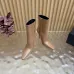 YSL Cassandre Side‑Zip Square‑Toe Ankle Boots 10.5cm Heel #B68442