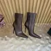 YSL Cassandre Side‑Zip Square‑Toe Ankle Boots 10.5cm Heel #B68443