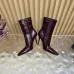 YSL Cassandre Side‑Zip Square‑Toe Ankle Boots 10.5cm Heel #B68445