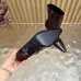 YSL Cassandre Side‑Zip Square‑Toe Ankle Boots 10.5cm Heel #B68445