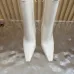 YSL Cassandre Side‑Zip Square‑Toe Ankle Boots 10.5cm Heel #B68446