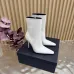 YSL Cassandre Side‑Zip Square‑Toe Ankle Boots 10.5cm Heel #B68446