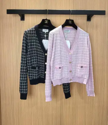 CHANEL Cardigan Knit Sweater #B68318