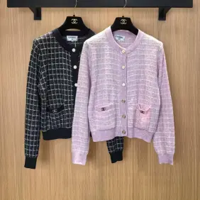 CHANEL Cardigan Knit Sweater #B68319 CHANEL Cardigan Knit Sweater #B68319
