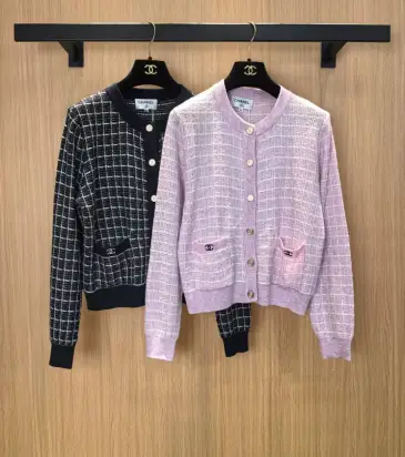 CHANEL Cardigan Knit Sweater #B68319 CHANEL Cardigan Knit Sweater #B68319