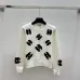Chanel Women's Crewneck Sweaters  3D CC Logo Embroidery in Multi-Color Options for Luxury Fashion Enthusiasts #A57756