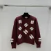 Chanel Women's Crewneck Sweaters  3D CC Logo Embroidery in Multi-Color Options for Luxury Fashion Enthusiasts #A57756
