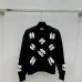 Chanel Women's Crewneck Sweaters  3D CC Logo Embroidery in Multi-Color Options for Luxury Fashion Enthusiasts #A57756