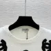 Chanel Women's Crewneck Sweaters  3D CC Logo Embroidery in Multi-Color Options for Luxury Fashion Enthusiasts #A57756