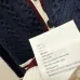 Dark Blue Miu Miu Women's V-Neck Cardigan  Embroidered "M" Logo  Textured Knit Design for Feminine Luxury  #A57759