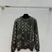 LV Women's Crewneck Sweaters  Monogram Pattern   Fair Isle Design in Dual Color Options for Luxury Fashion Lovers #A57760