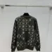 LV Women's Crewneck Sweaters  Monogram Pattern   Fair Isle Design in Dual Color Options for Luxury Fashion Lovers #A57760
