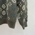 LV Women's Crewneck Sweaters  Monogram Pattern   Fair Isle Design in Dual Color Options for Luxury Fashion Lovers #A57760