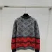 LV Women's Crewneck Sweaters  Monogram Pattern   Fair Isle Design in Dual Color Options for Luxury Fashion Lovers #A57761