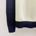 Prada Early Fall New Arrival Color-Block Logo Crew Neck Knit Long-Sleeve Top #B68313