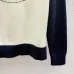 Prada Early Fall New Arrival Color-Block Logo Crew Neck Knit Long-Sleeve Top #B68313