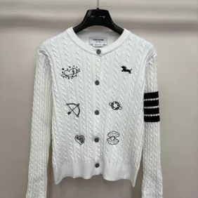 THOM BROWNE New Top Sweater #B68309 THOM BROWNE New Top Sweater #B68309