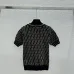 Women's FF Monogram Knit Short Sleeve Crew Neck Top #A62507