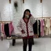 Womens Gucci Burgundy GG Print V Neck  Knit Cardigan Outerwear #B67695