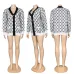 Womens Gucci Burgundy GG Print V Neck  Knit Cardigan Outerwear #B67695