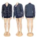 Womens Gucci Burgundy GG Print V Neck  Knit Cardigan Outerwear #B67695