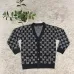 Womens Gucci Burgundy GG Print V Neck  Knit Cardigan Outerwear #B67695