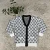 Womens Gucci Burgundy GG Print V Neck  Knit Cardigan Outerwear #B67695